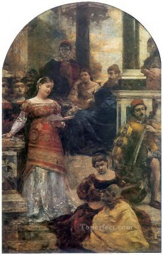  1880 Decoraci%c3%b3n Paredes - sjesta w oska 1880 Aleksander Gierymski Realismo Impresionismo